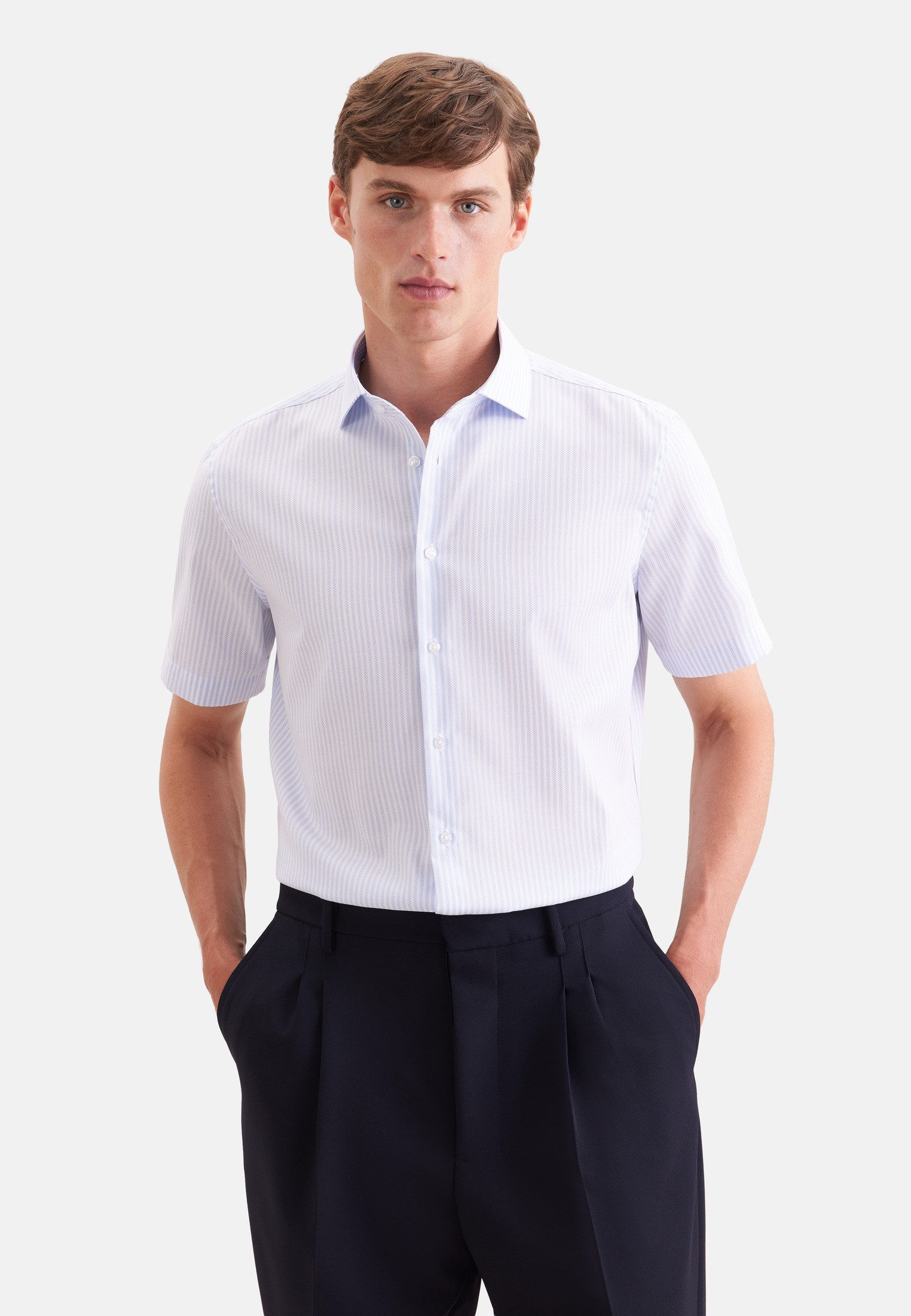 Businesshemd Schwarze Rose