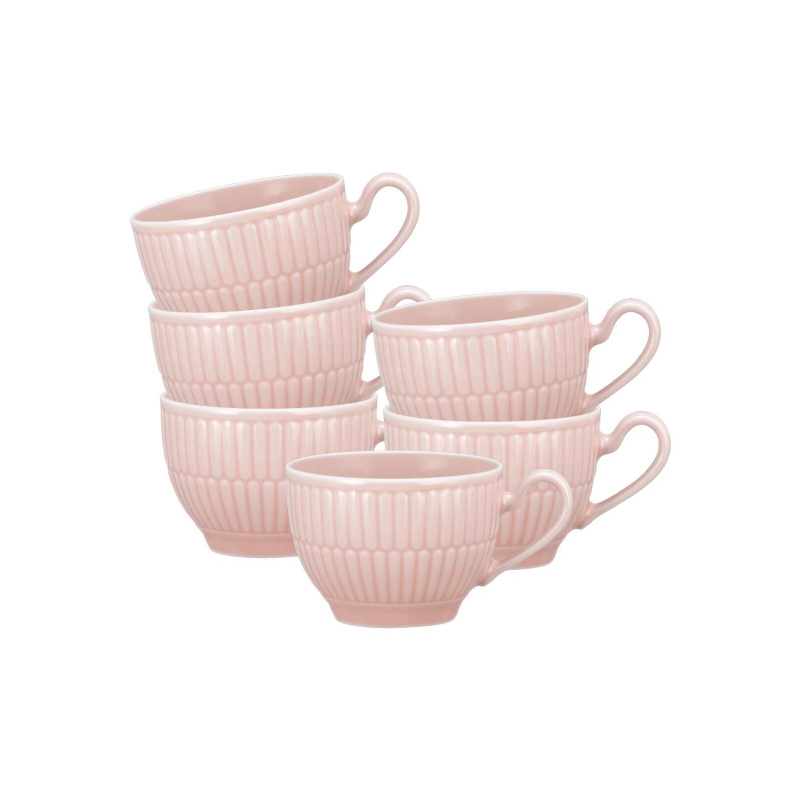 Seltmann Weiden Espressotasse Amina Espressotassen 0,1 l 6er Set, 6-tlg., Porzellan
