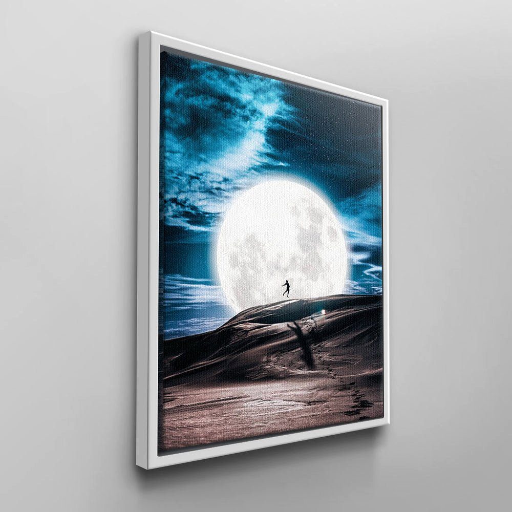 Leinwandbild, DOTCOMCANVAS® Wandbilder Moderne CANVAS von DOTCOM Rahmen schwarzer