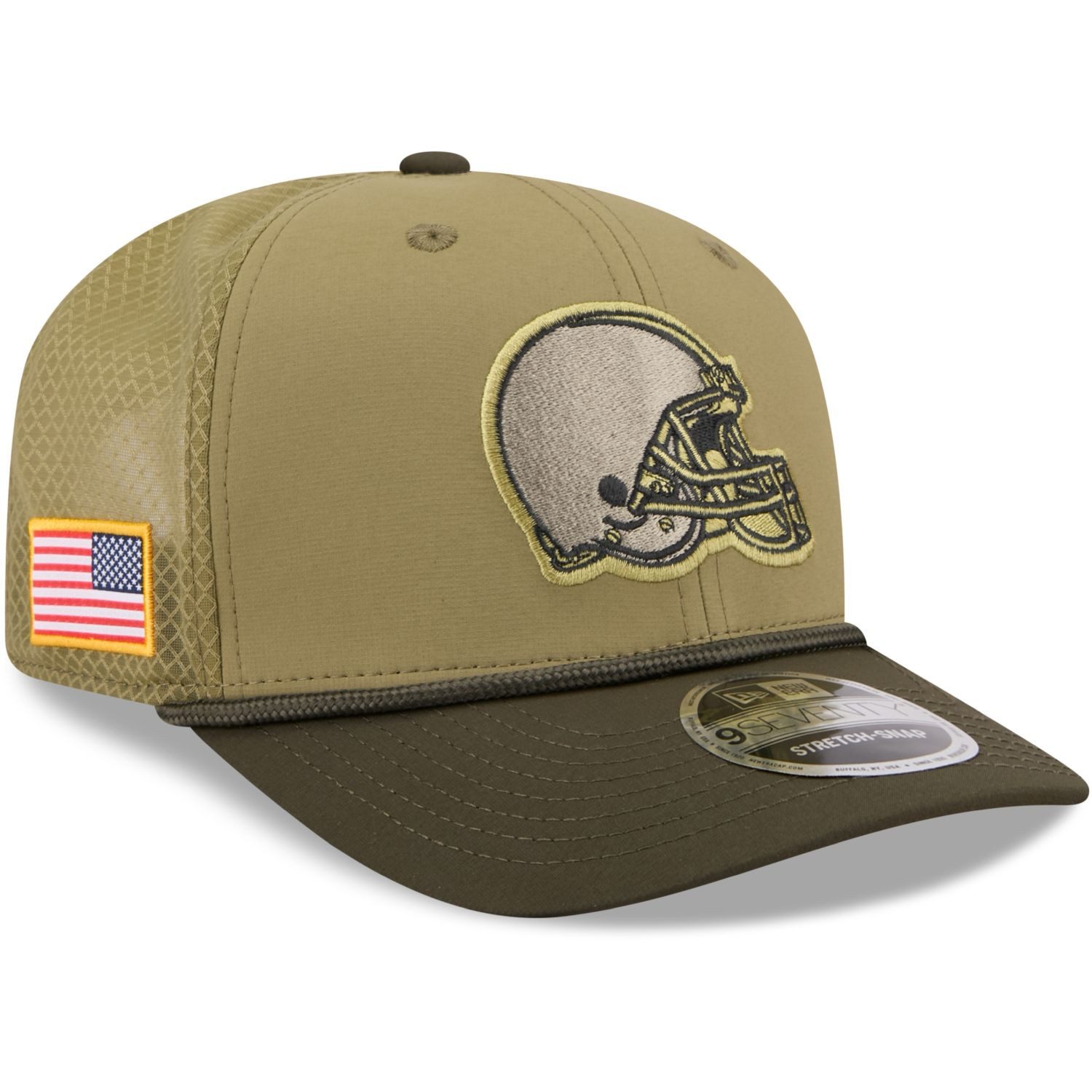 New Era Snapback Cap 9Seventy Stretch SALUTE Cleveland Browns