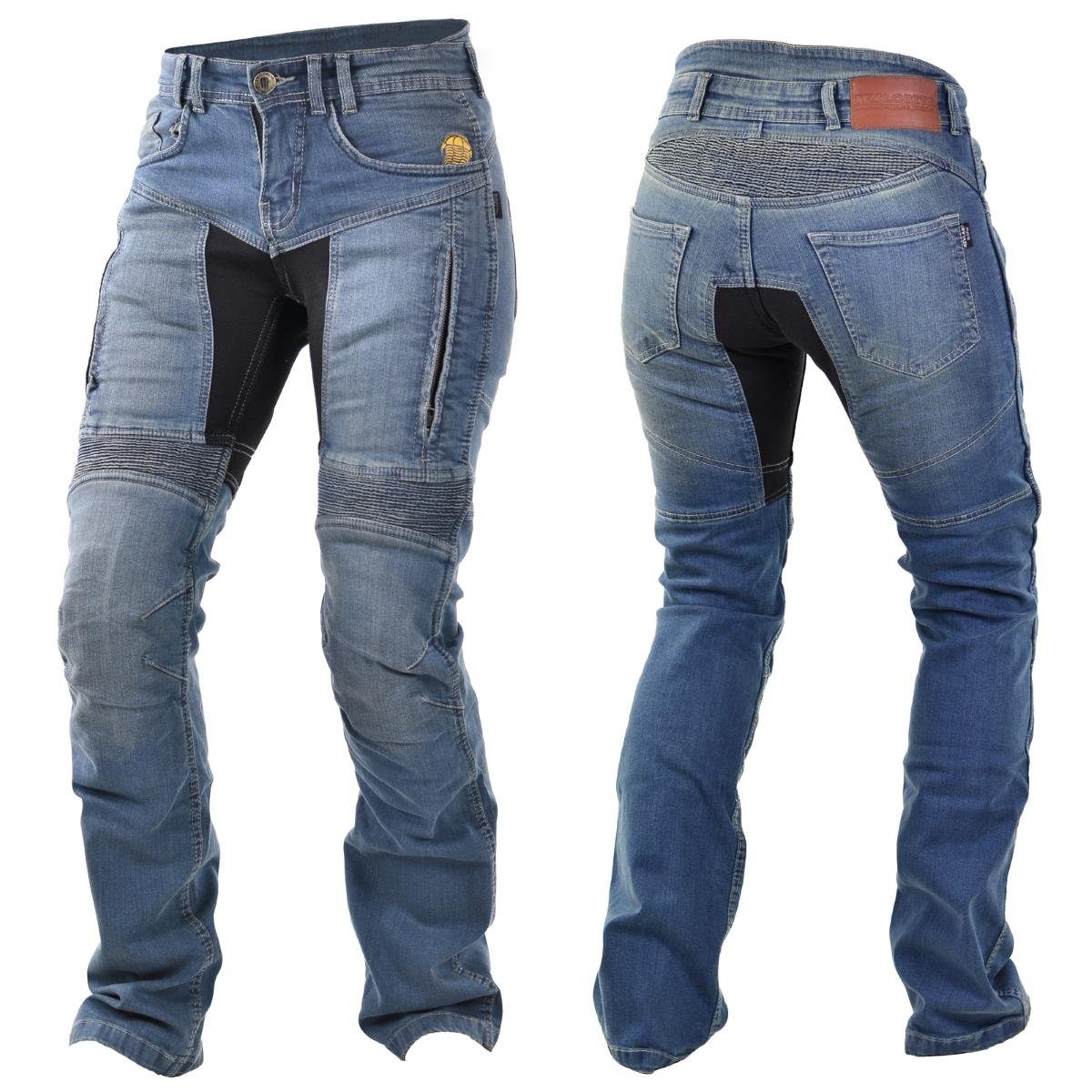 Trilobite Motorradhose »Trilobite PARADO Motorrad-Jeans Damen blau long«  online kaufen | OTTO