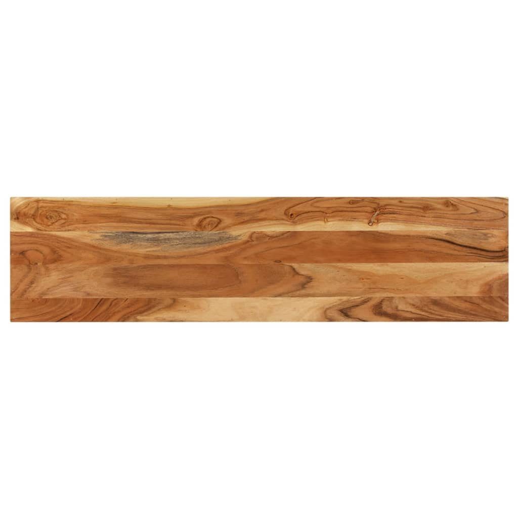 Akazie 120x30x75 Beistelltisch Konsolentisch (1-St) Massivholz cm furnicato