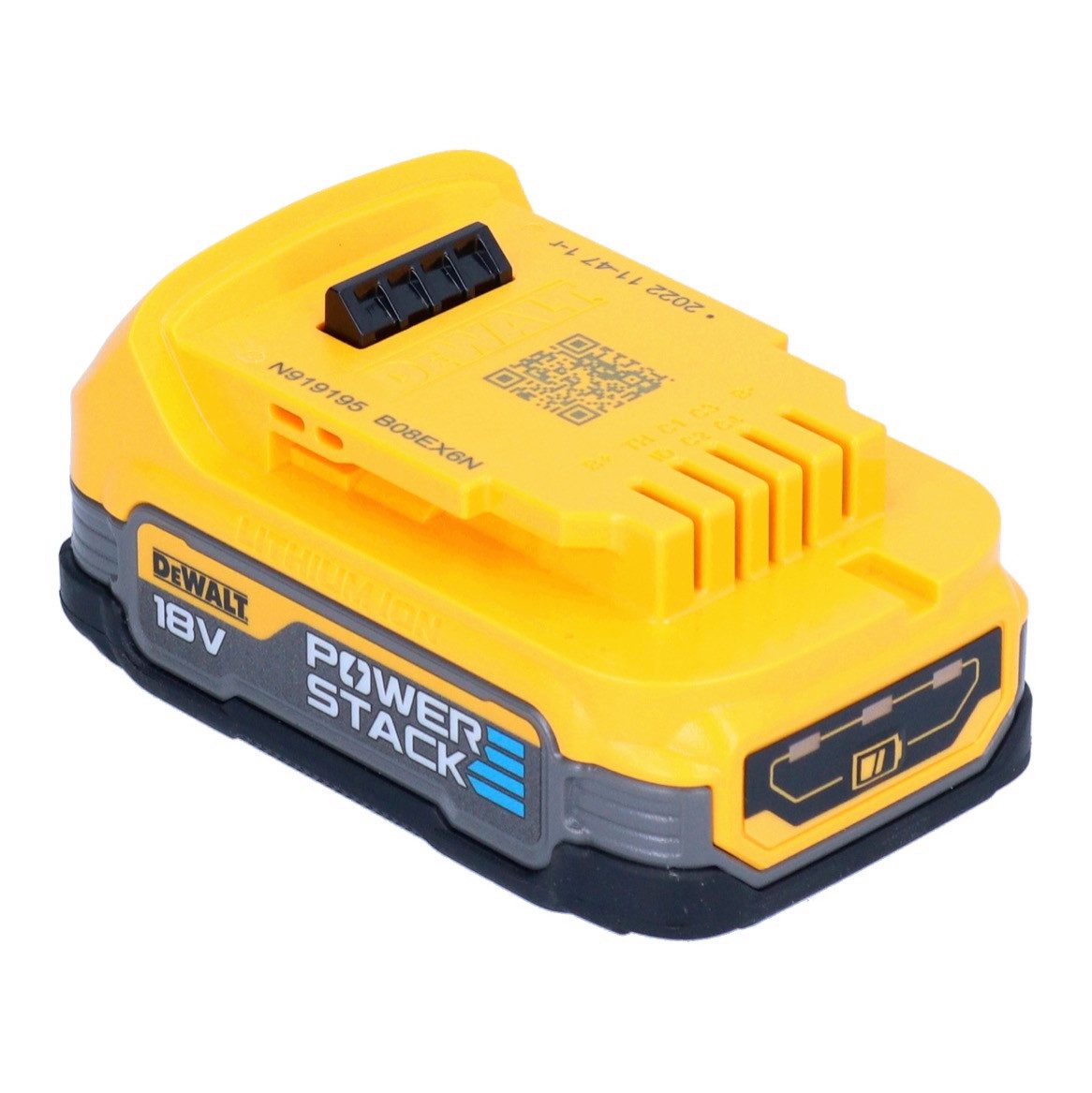 DeWalt Akku Set DCBP 034 E2 2x Powerstack Akku 18 V 1,7 Ah / 1700 mAh XR Akkupacks