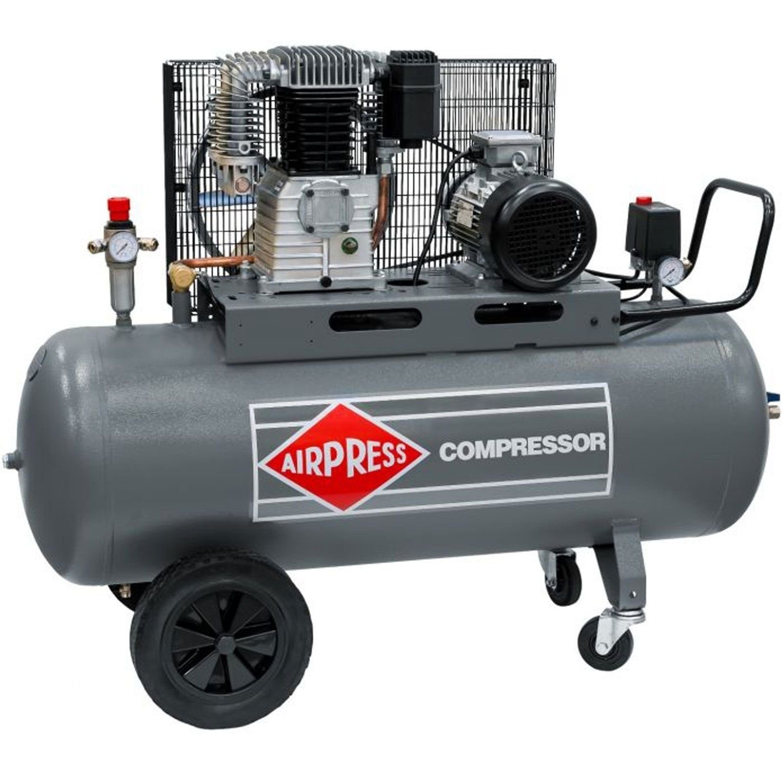 Airpress Kompressor Druckluft- Kompressor 5,5 PS 200 Liter 11 bar HK650-200 Typ 360671, max. 11 bar, 200 l, 1 Stück