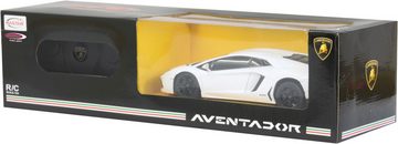 Jamara RC-Auto Deluxe Cars, Lamborghini Aventador, 1:24, weiss, 2,4GHz