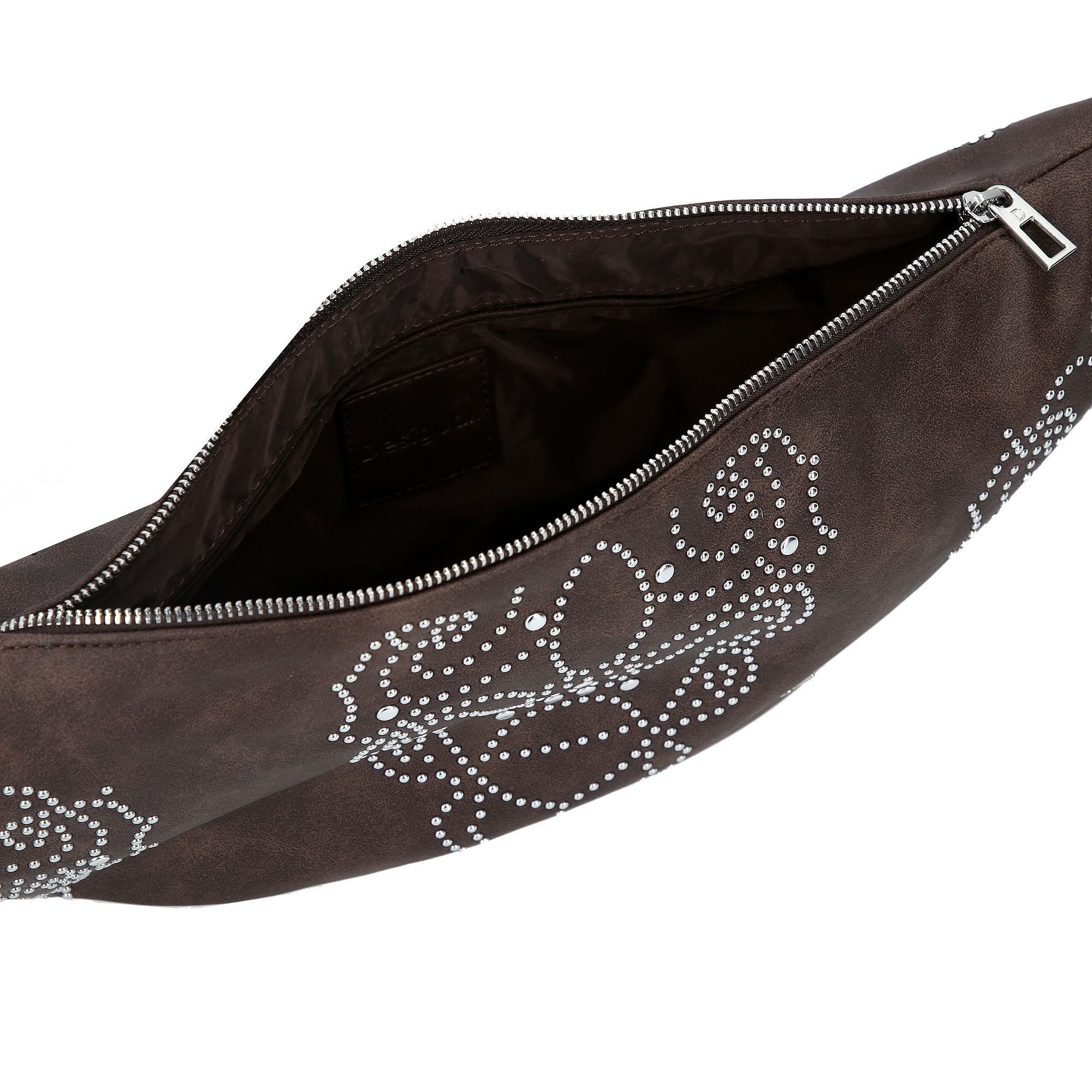 Desigual Schultertasche Poker Face, Polyurethan