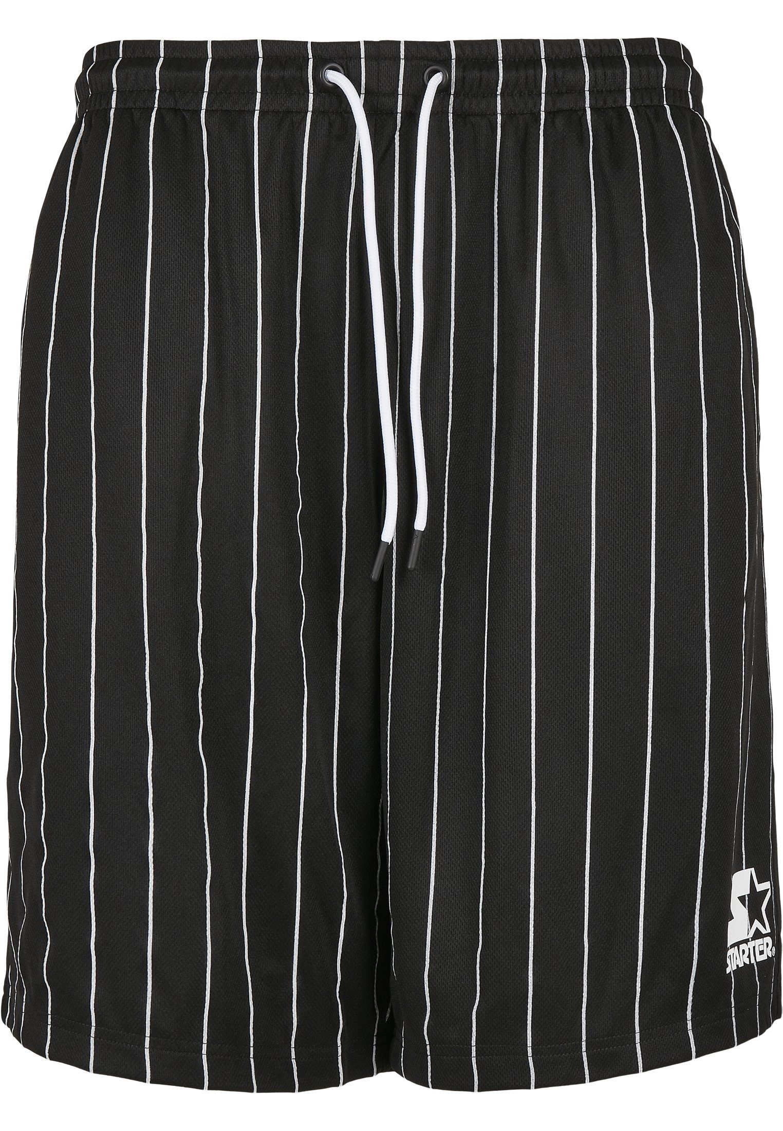 Starter Stoffhose Herren Starter Pinstripe Shorts (1-tlg)