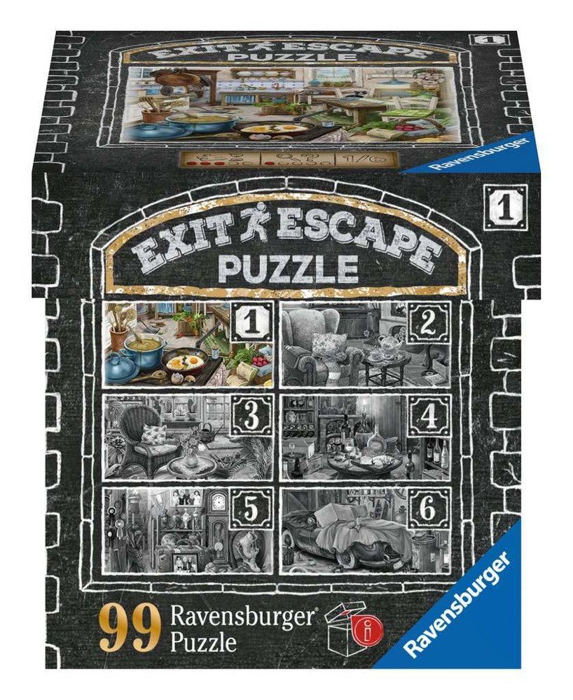 Teil Puzzle 99 1 Puzzle Puzzleteile 99 Teile Exit Küche Gutshaus Im Ravensburger Ravensburger 16877,
