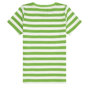 Sense Organics T-Shirt Ibon T-Shirt Sense Organics Green Stripes + Toucan 104 3-4 Jahre