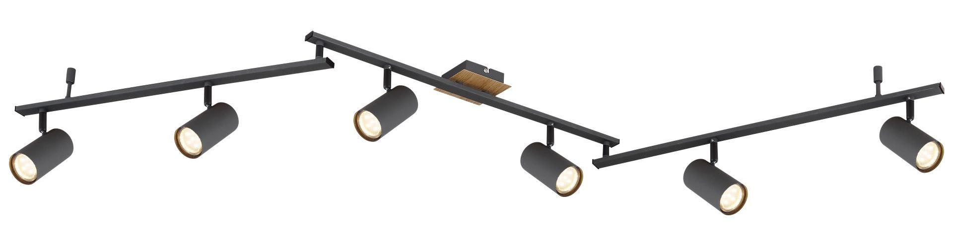 GLOBO LIGHTING Deckenstrahler ROBBY, ohne Leuchtmittel, günstig online kaufen