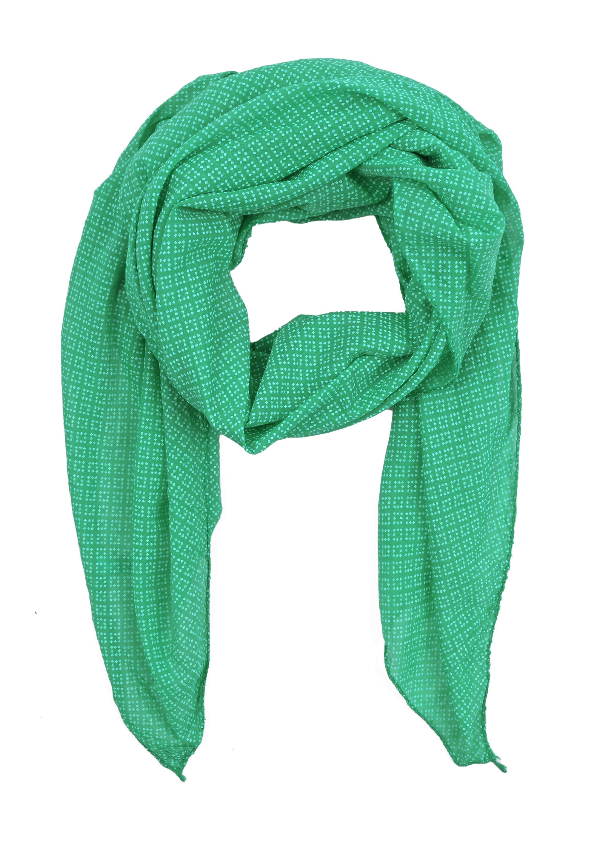 Goodman Design Schal Schrägschal mit Krawattenmuster, mit Seide, dezente Farben für vielseitige Kombinationsmöglichkeiten.