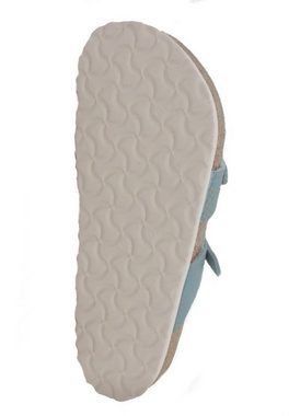 Birkenstock Birkenstock Mayari mermaid aqua smooth leather 1012863 Pantolette