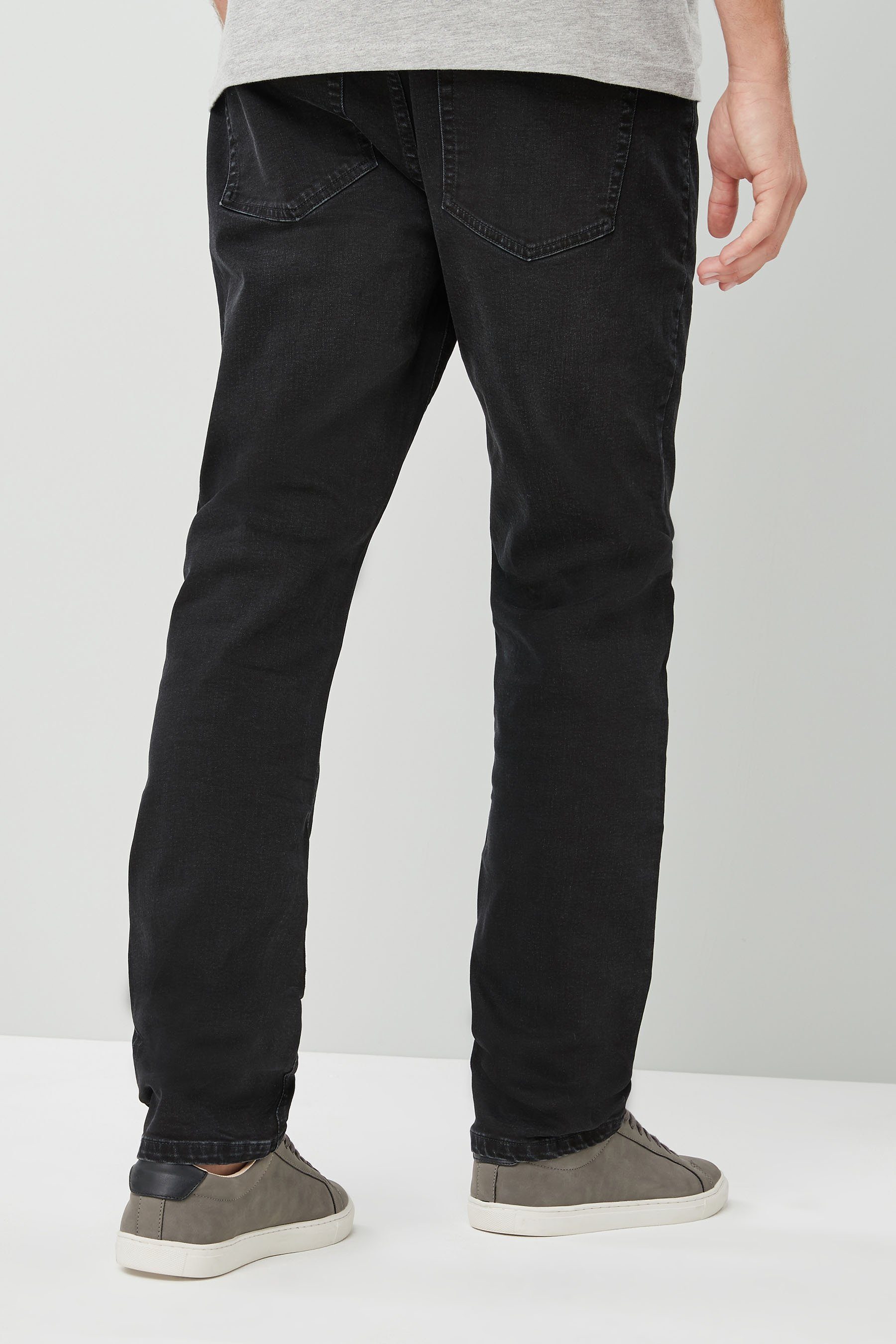Herren Jeans Next Straight-Jeans Straight Fit Stretch-Jeans