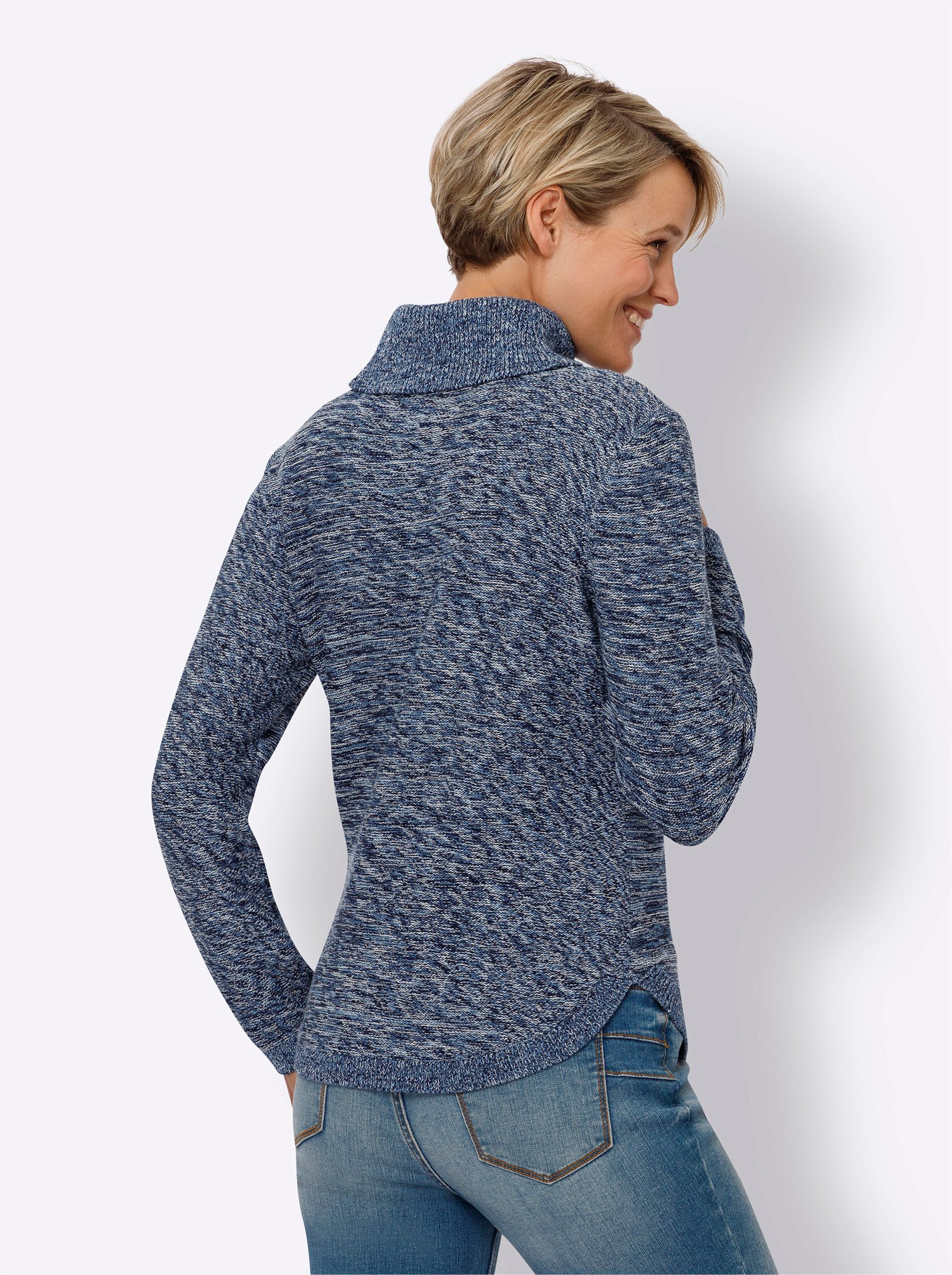 Sieh an! Strickpullover Rollkragenpullover günstig online kaufen