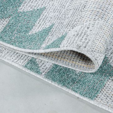 Teppich Outdoor Teppich Beatrice Blau, Teppich Boss, rechteckig, Höhe: 10 mm