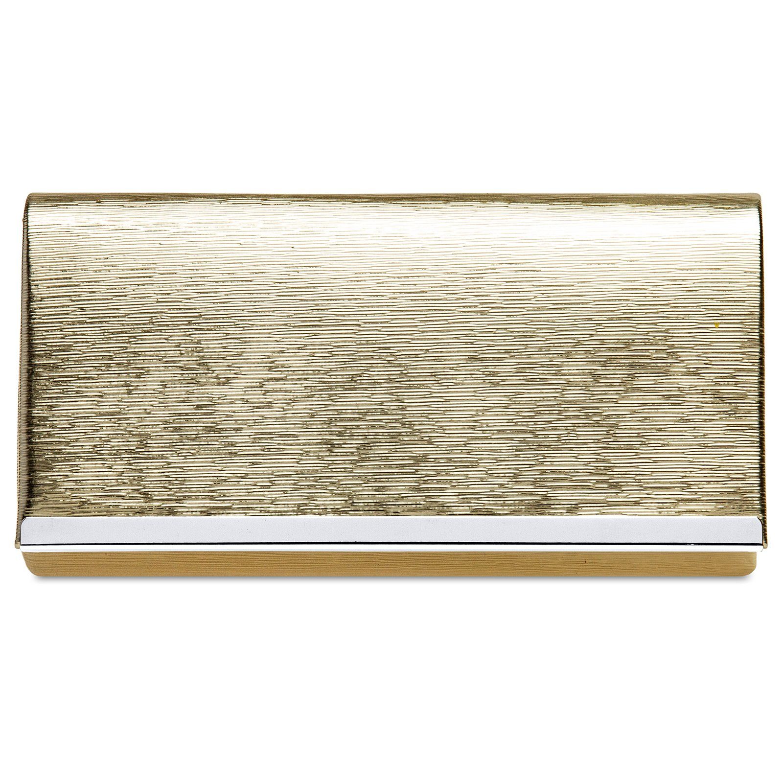 Caspar Clutch TA505 elegante Damen Glanz Abendtasche