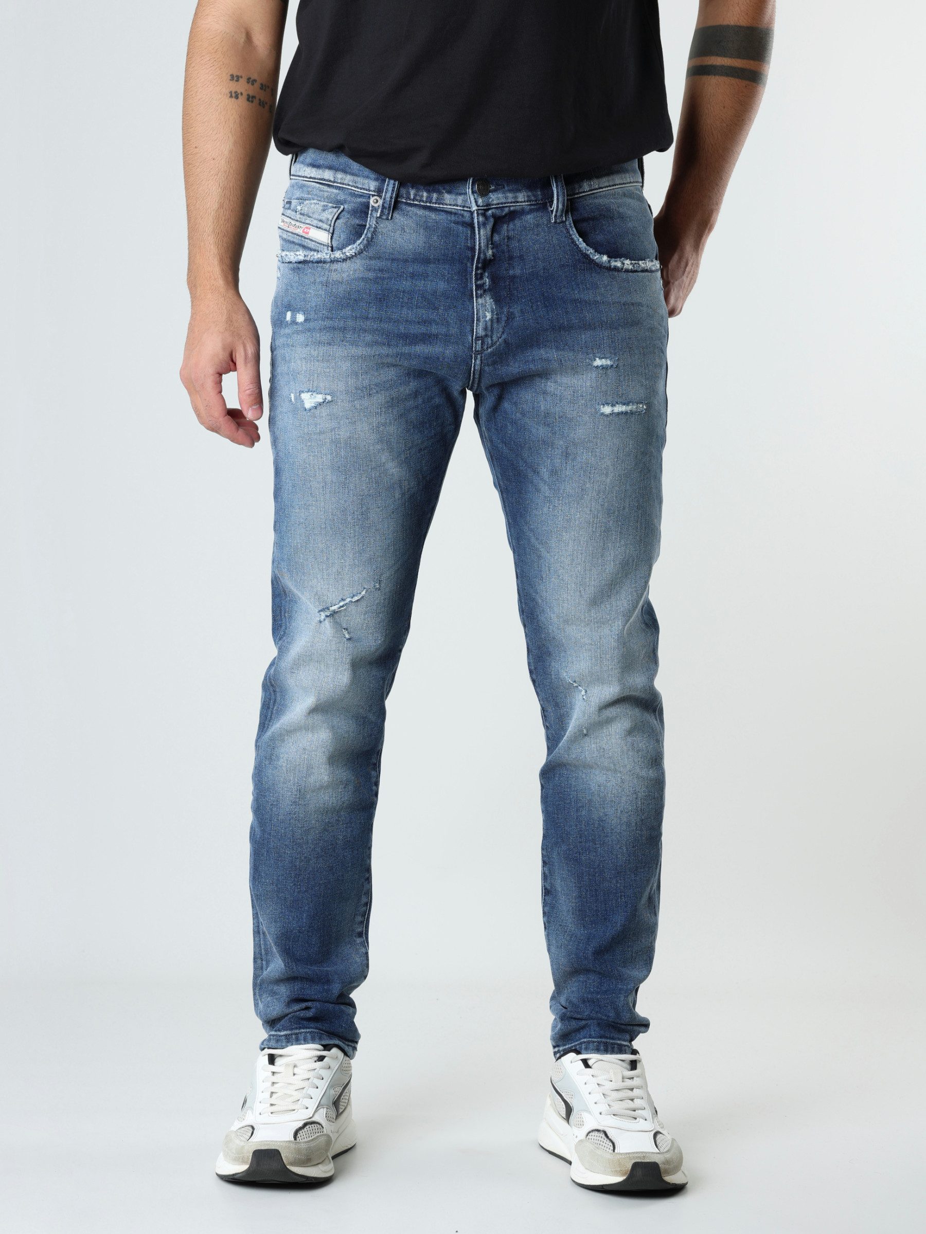 Slim-fit-Jeans Herren Jeans - 2019 D-STRUKT