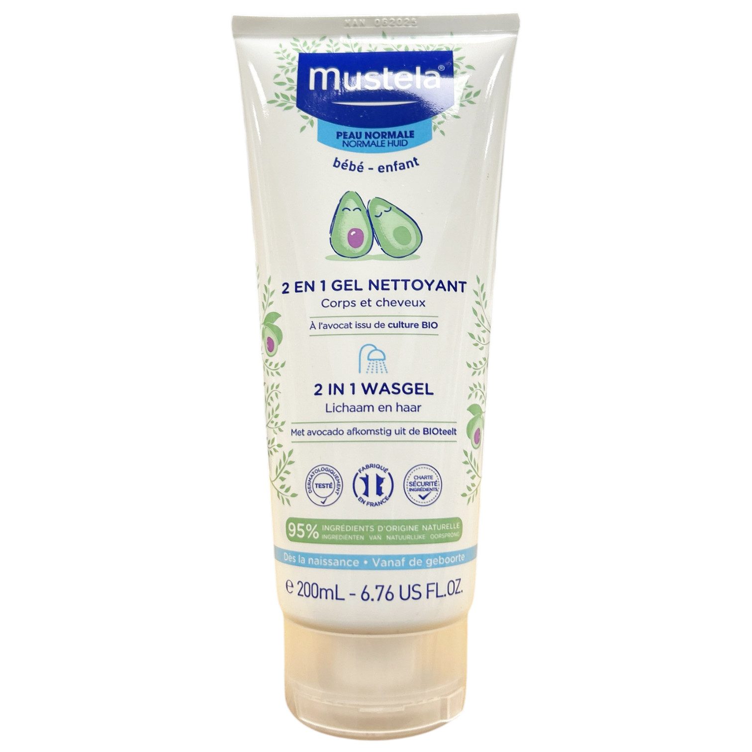 Mustela Gesichtsreinigungsgel 2-In-1 Cleansing Gel - Normal Skin