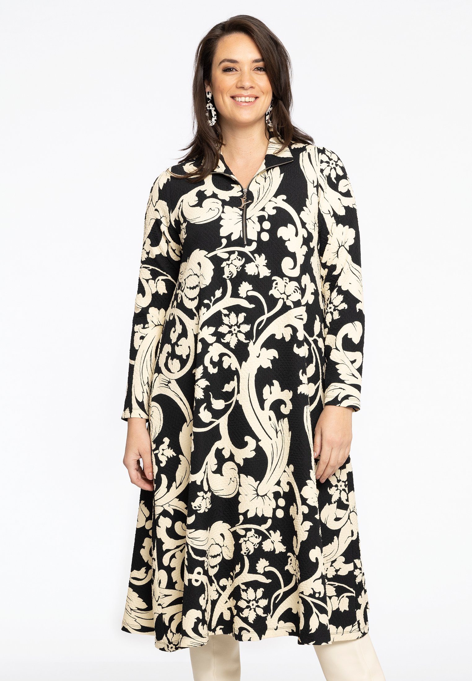 A-Linien-Kleid Damen Kleid Große Größen