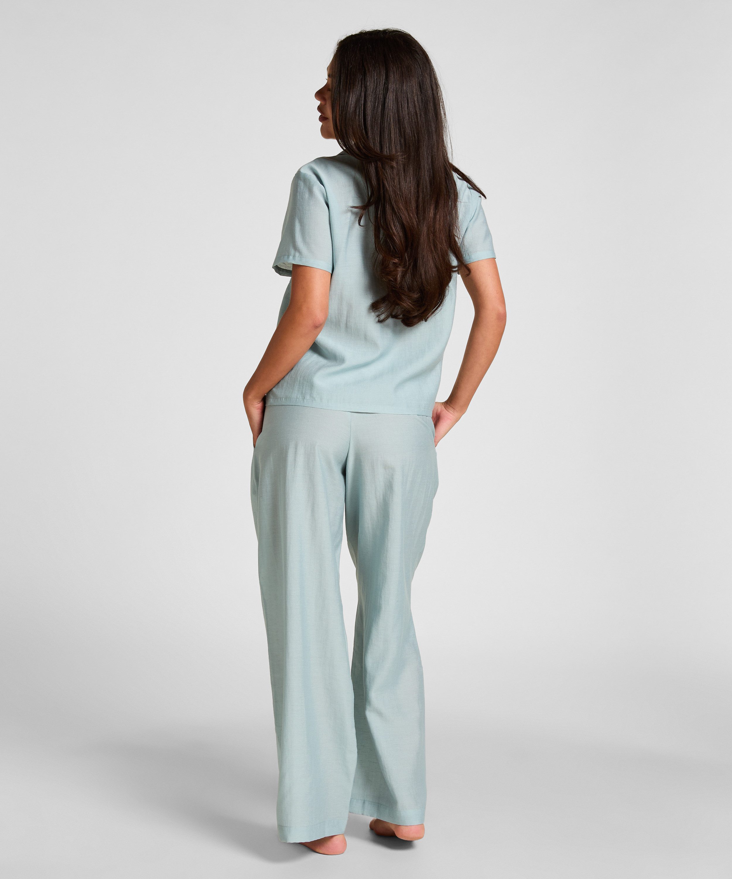 Hunkemöller Pyjama Pyjama-Hose Crinkled