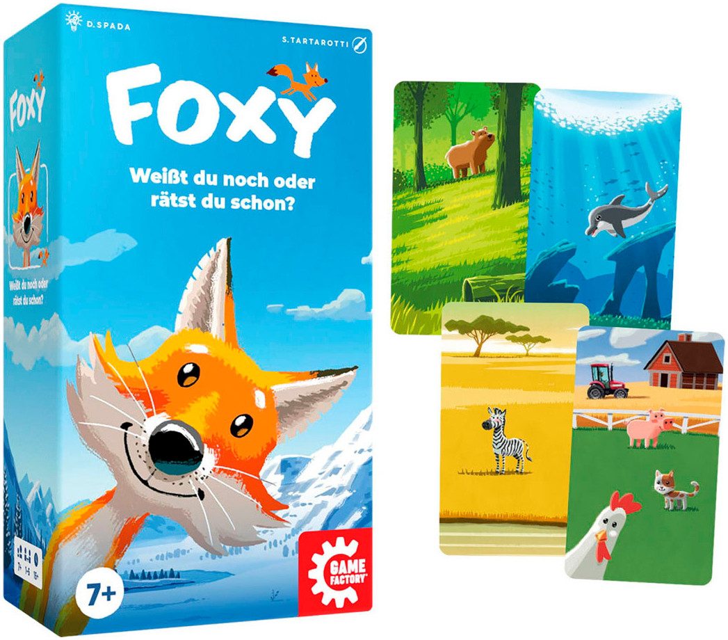 Game Factory Spiel Foxy, Merkspiel