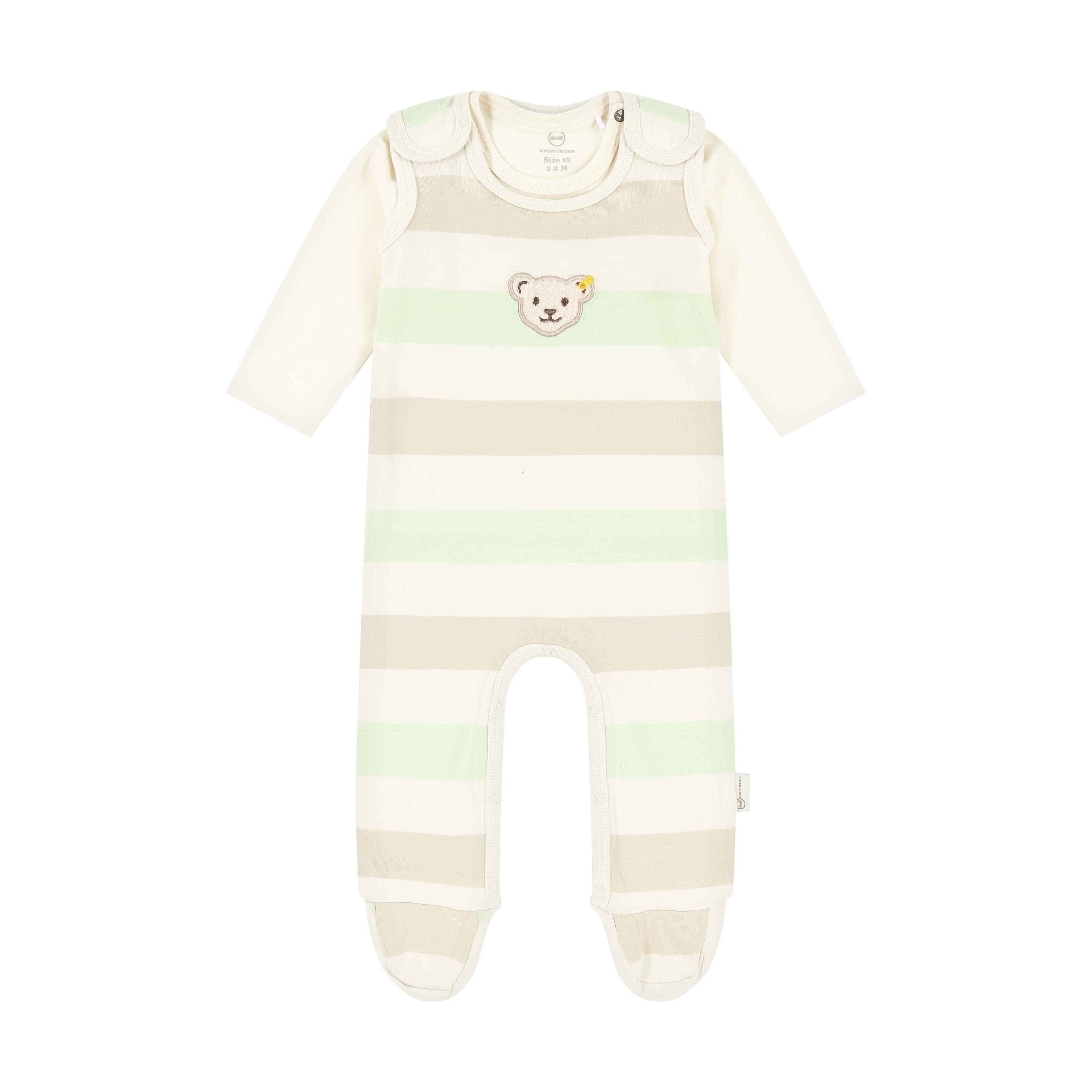 Steiff Strampler Set langarm Wellness + Baby Strampler T-Shirt