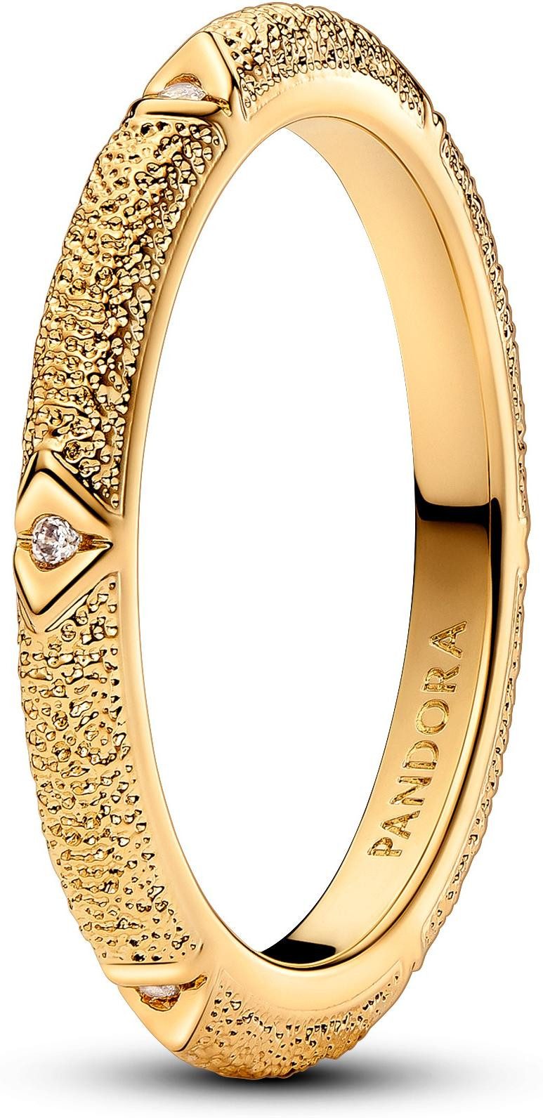 Pandora Fingerring Pandora ME Struktur & Steine Ring 163322C01 Damenring günstig online kaufen