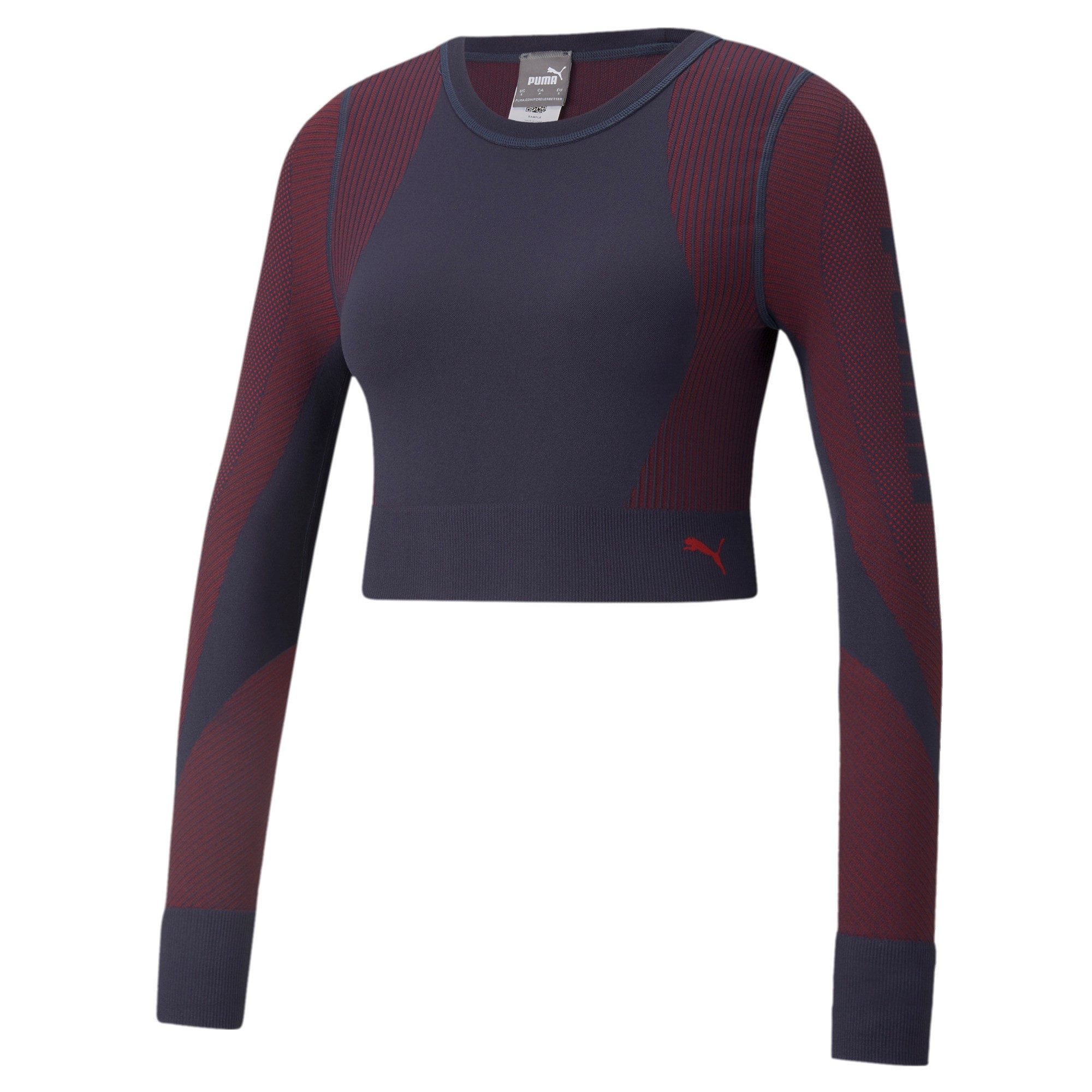 Langarmshirt Puma Damen Langarmshirt Train Seamless Fitted LS 521029
