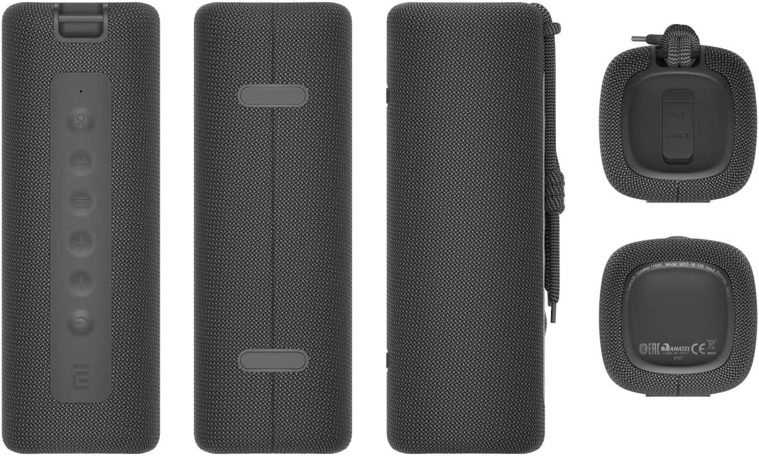Bluetooth Bluetooth-Lautsprecher Mi Portable Xiaomi Speaker Schwarz (16W)
