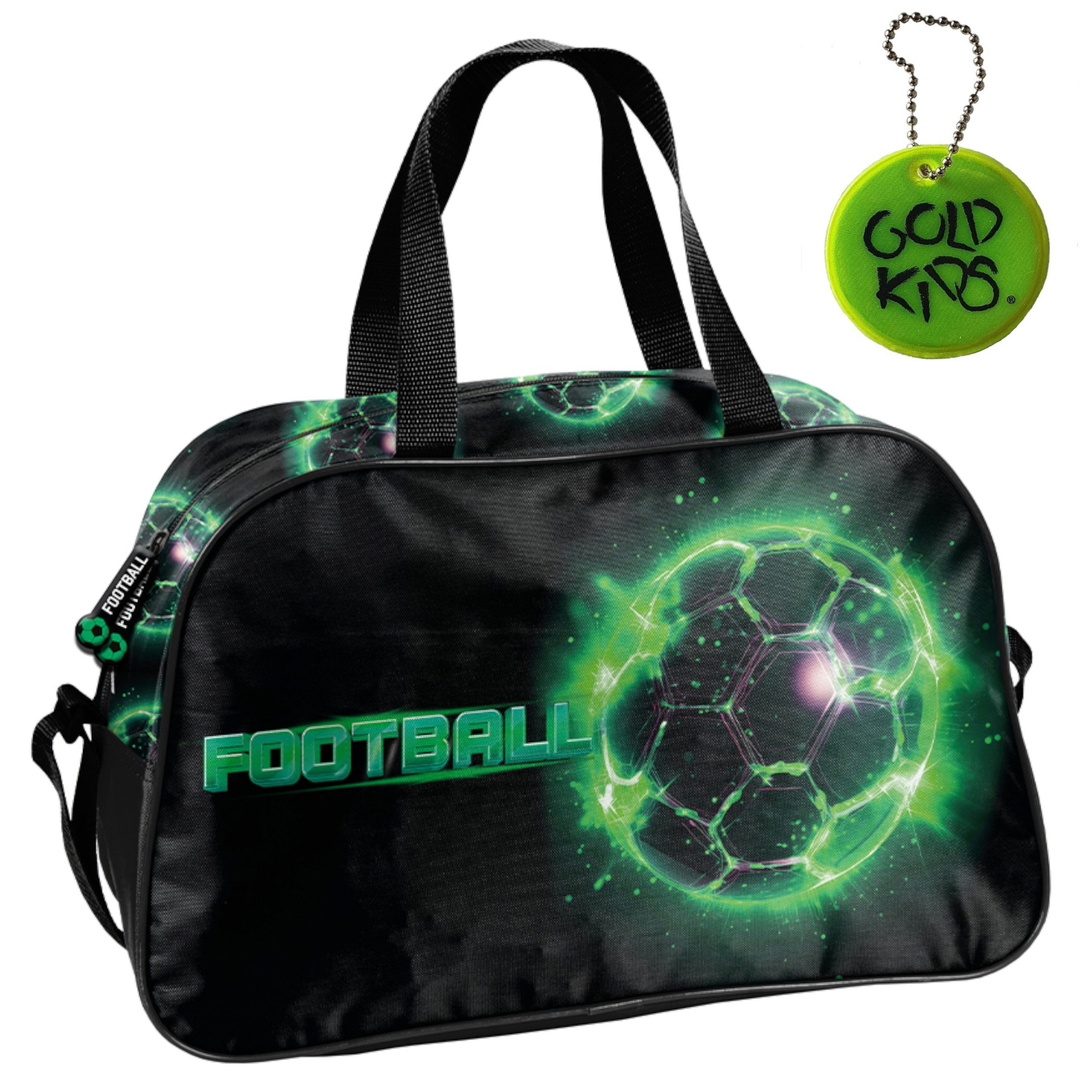 GOLDKIDS Sporttasche Kinder für Mädchen & Jungen - (Schwimmtasche mit, verstärktem Boden), - Trainingstasche 40 x 25 x 15 cm
