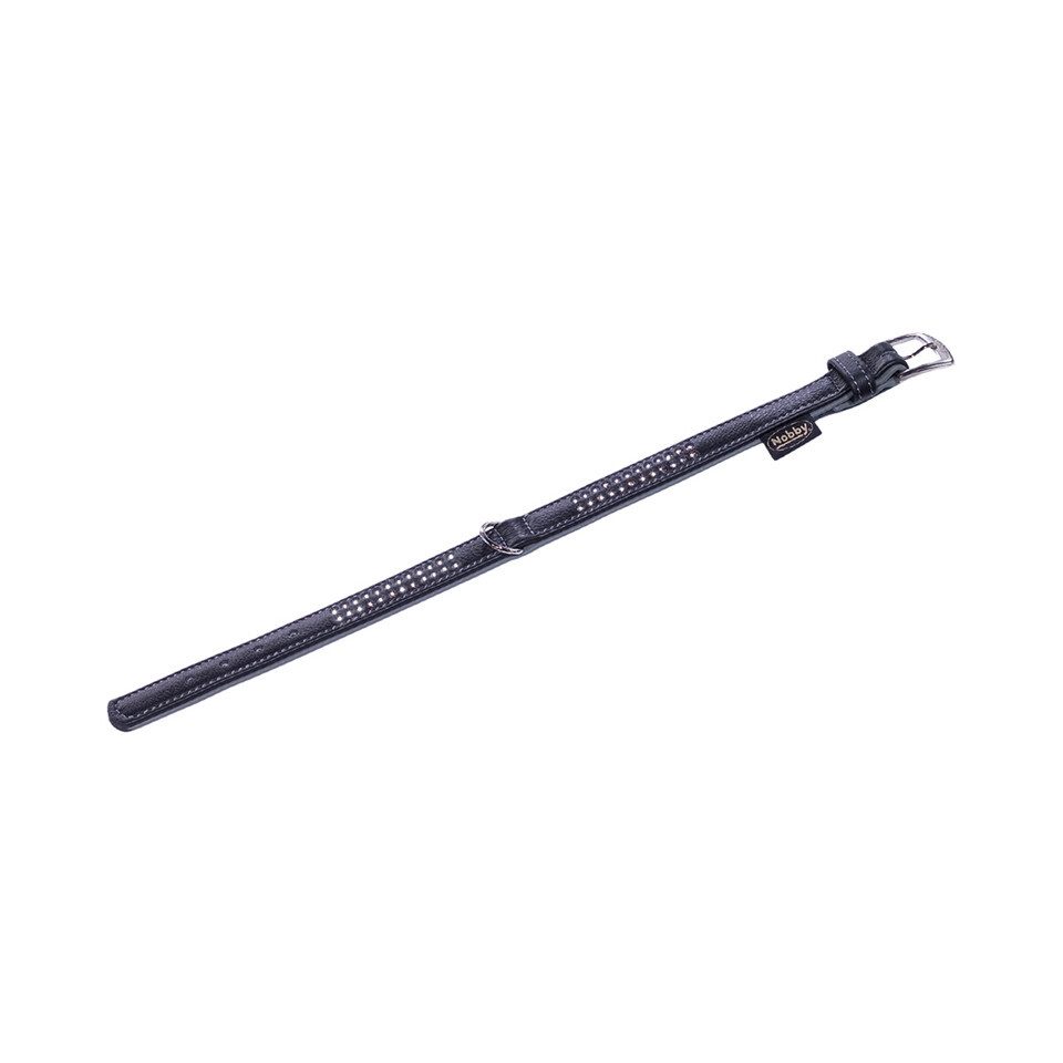 Nobby Hunde-Halsband Halsband Pacific Deluxe zweireihig grau