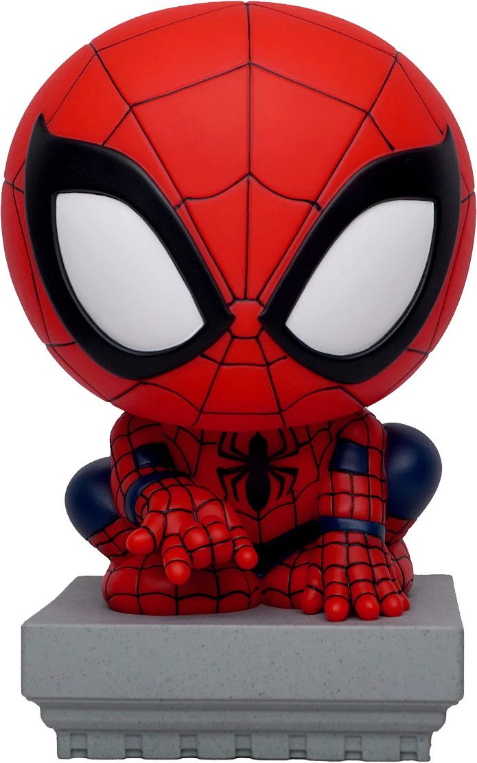 Monogram Int. Spardose Spider-Man Spardose Spider-Man Crouching, (1-tlg), Offiziell lizenzierte Spardose aus PVC.