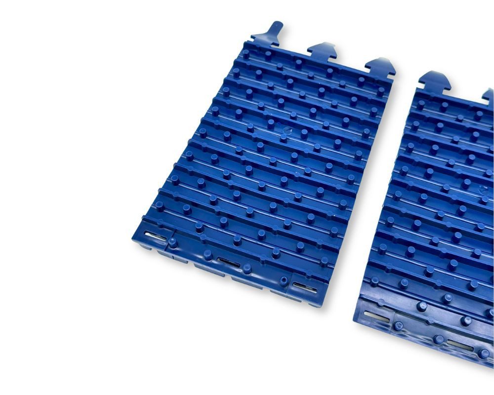 ZODIAC® Poolbodensauger PVC Lamellenbürste blau ZODIAC Vortex 3 Set mit 2 Stück