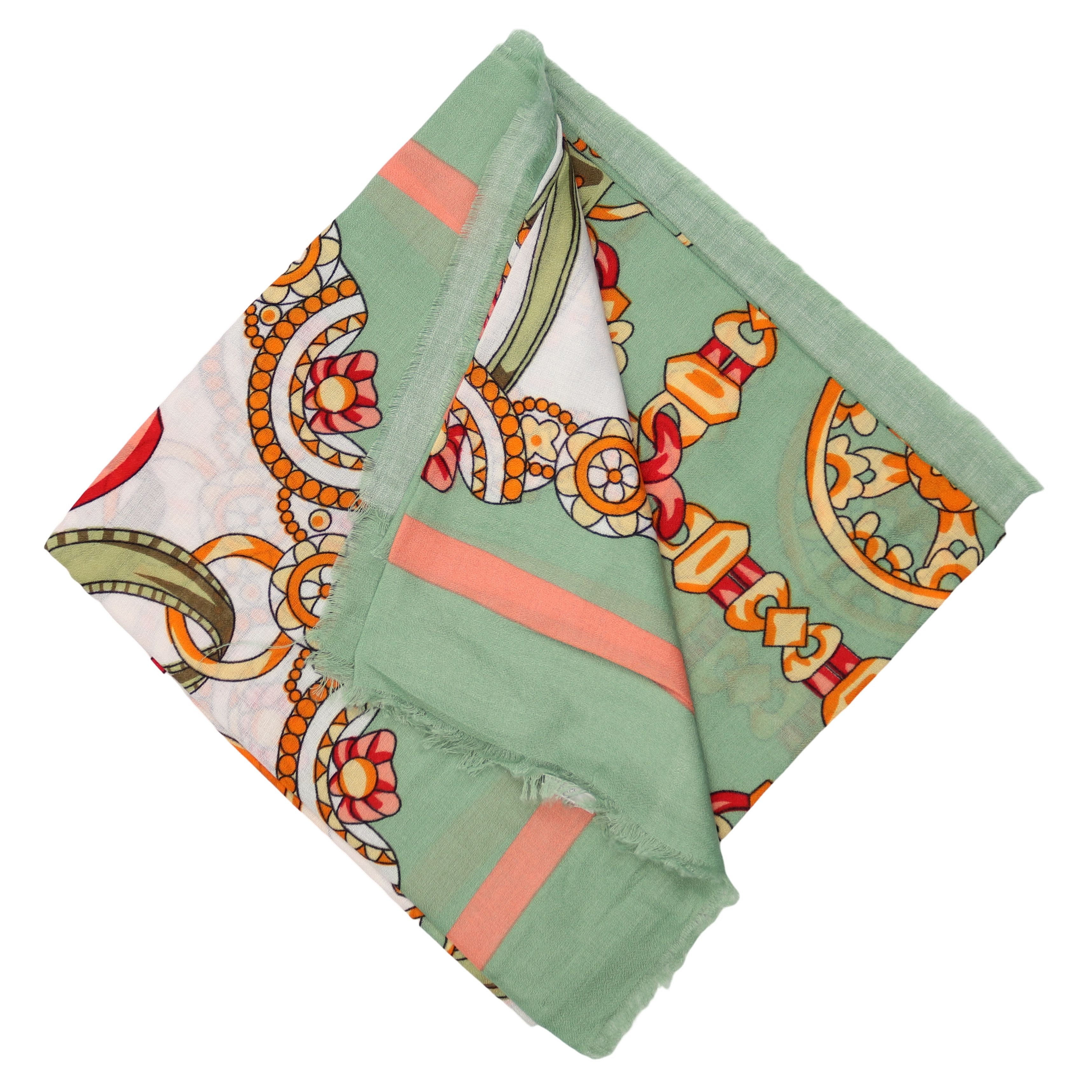 MIRROSI Dreieckstuch weicher Quadratisches Tuch 130x130cm leicht Frühling Sommer, (Neue Kollektion Frühling/Sommer 2026), Trendiges Desgin, leicht und weich