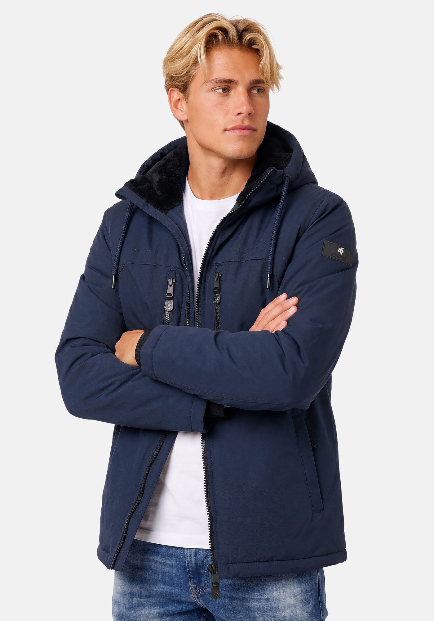 Alessandro Salvarini Winterjacke ASMori mit warmem Teddyfell – Bild 3 von 5