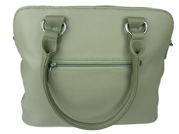 Taschen4life Henkeltasche klassische moderne Damen Handtasche 4233-TS, Schultertasche, Henkeltasche, it bag, für Büro & als Abendtasche