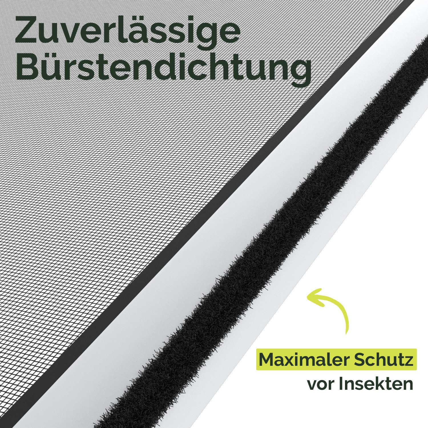 Nematek Insektenschutz-Fensterrahmen Teleskop Fliegengitter Fenster, Mückengitter, Pollenschutz