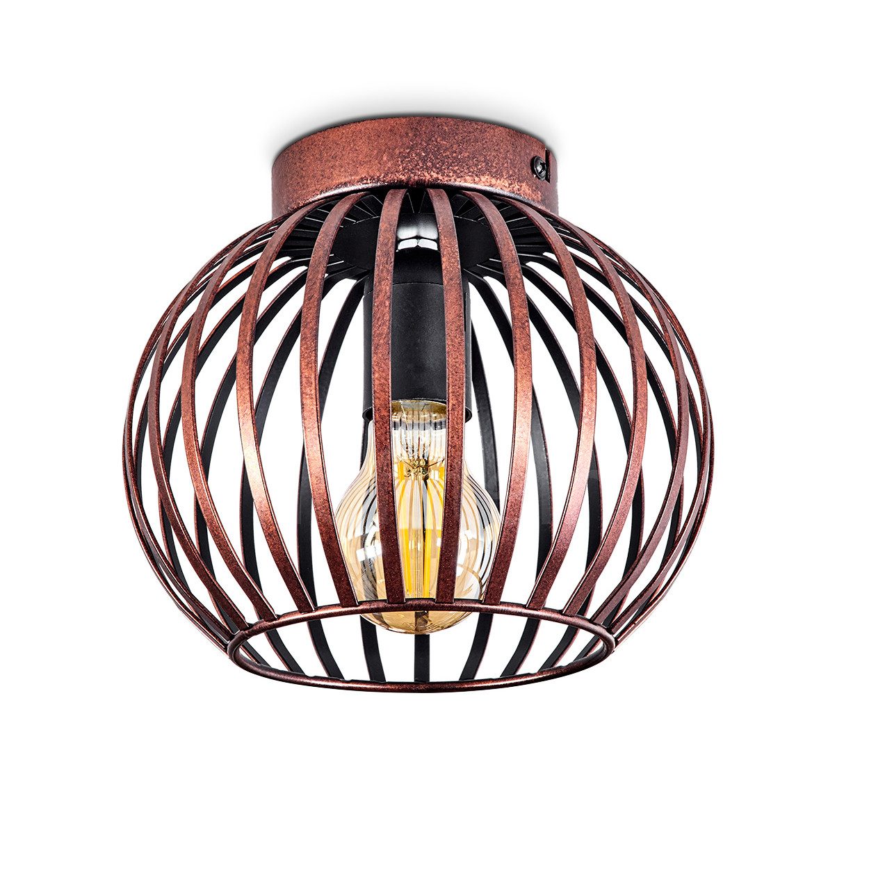 hofstein Deckenleuchte »Aidone« runde Deckenlampe aus günstig online kaufen