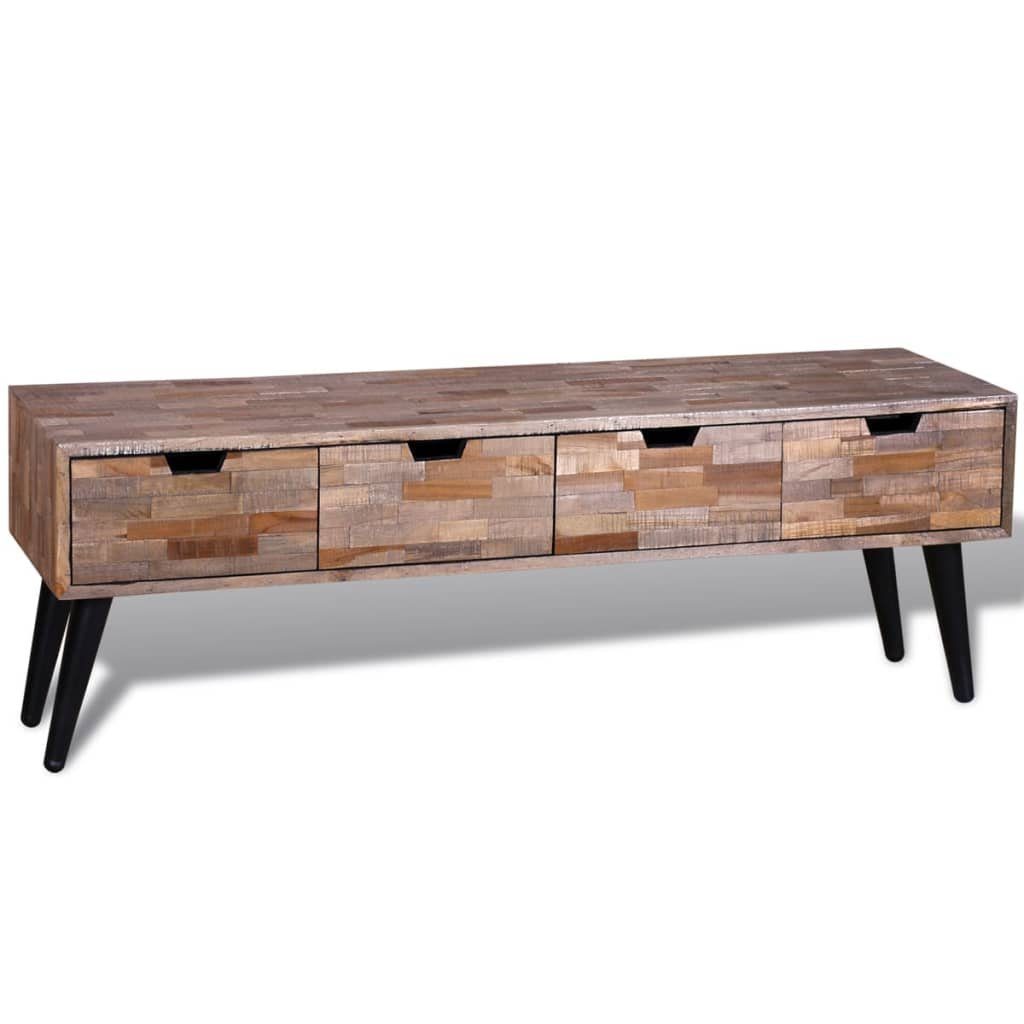 vidaXL TV-Schrank »Konsolen-TV-Tisch mit 4 Schubladen ...