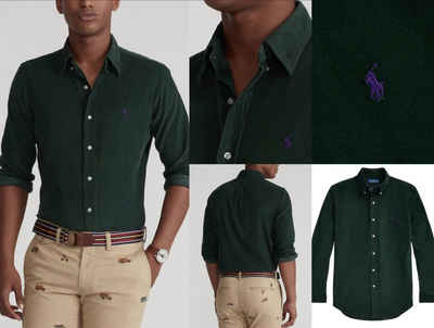 Ralph Lauren Langarmhemd POLO RALPH LAUREN Fine-Wale Corduroy Slim Fit Shirt Hemd Heritage Coll