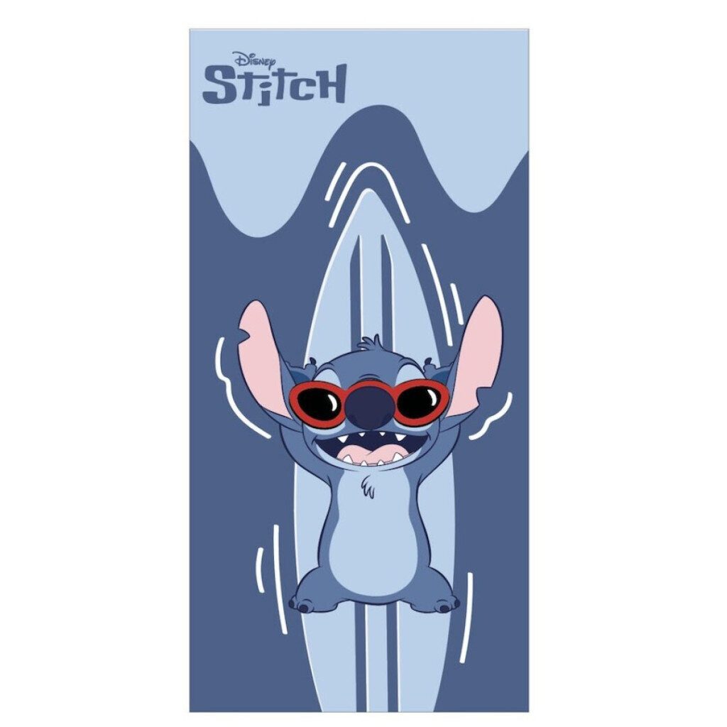 Lilo & Stitch Badetuch Lilo und Stitch Relax Badetuch, Strandtuch 70x140cm, 100% Polyester (1-St), Schnelltrocknend