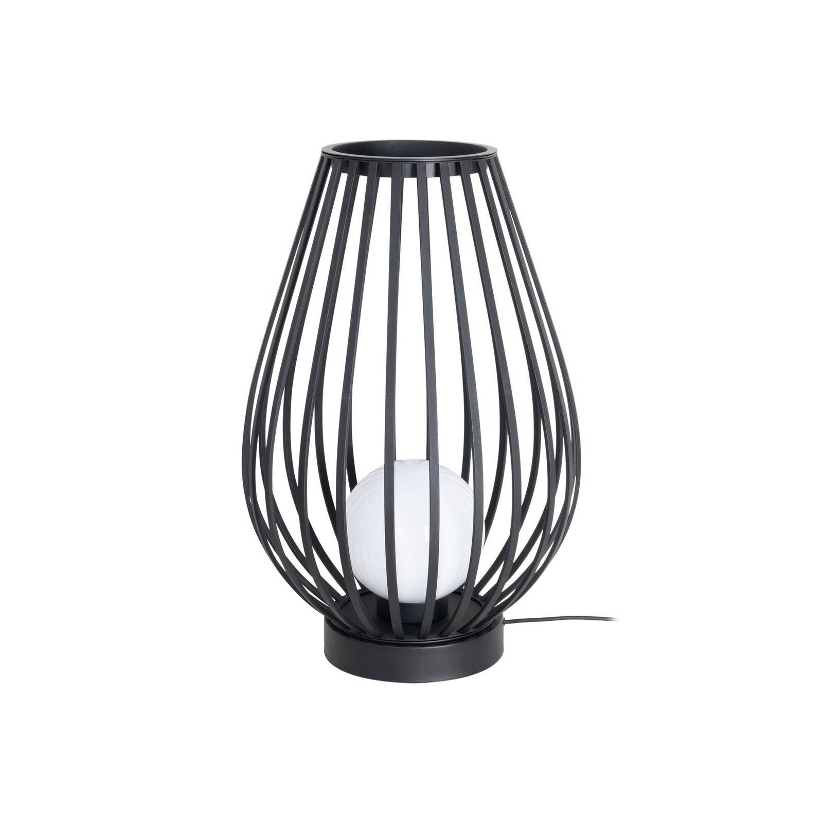 Lucande Marrin, Metall, Schwarz IP44, 1 x 15 W LED