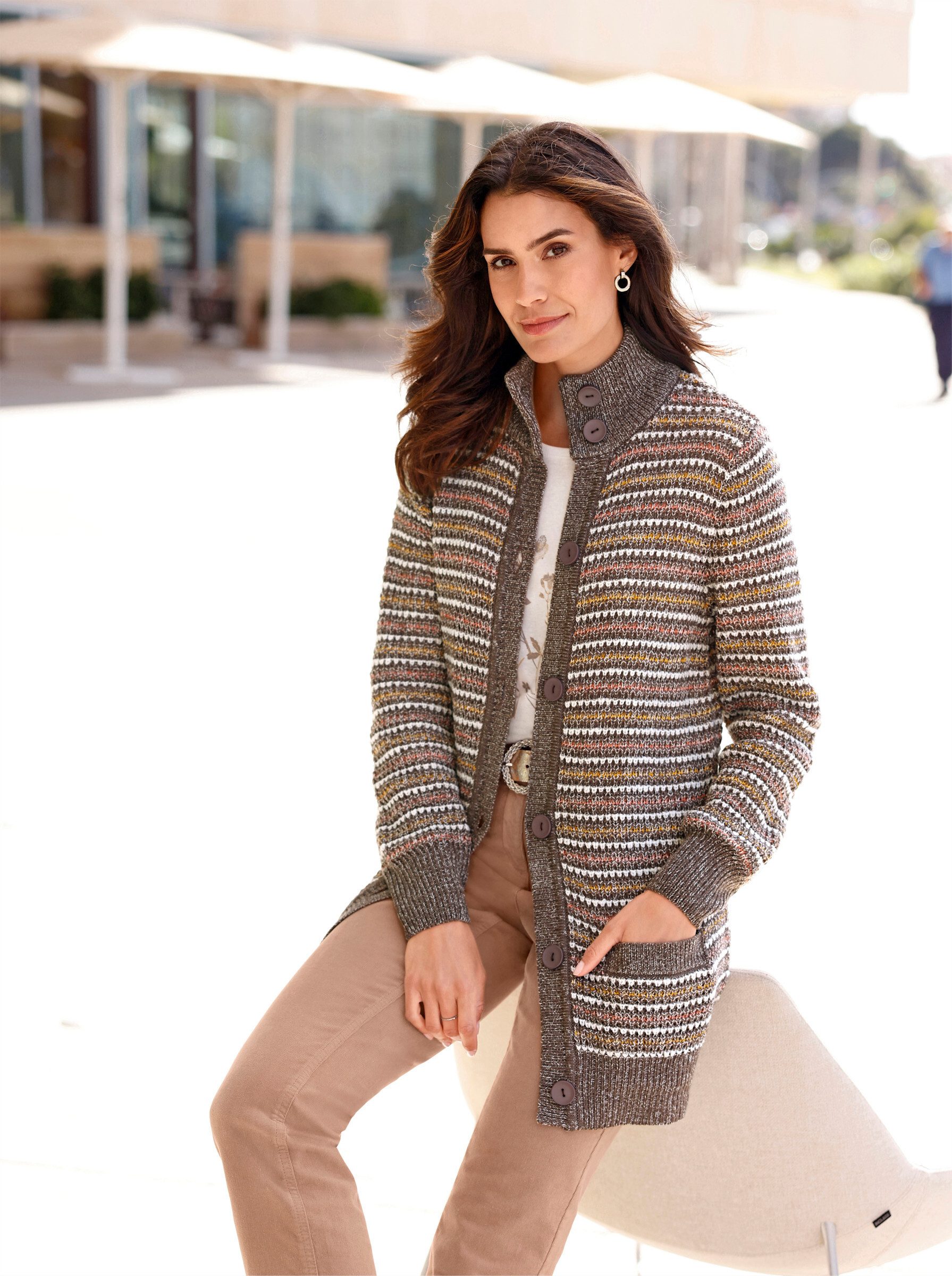 Witt Strickjacke Strickjacke Langarm günstig online kaufen