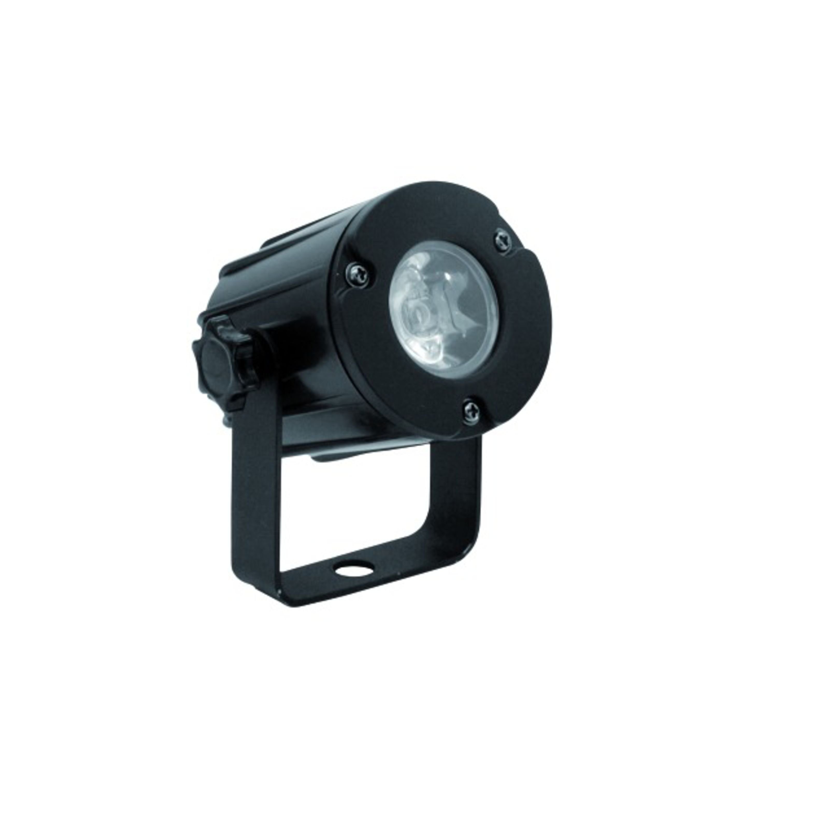 EUROLITE LED Scheinwerfer, LED PST-3W 6000K 6° black - Pin Spot