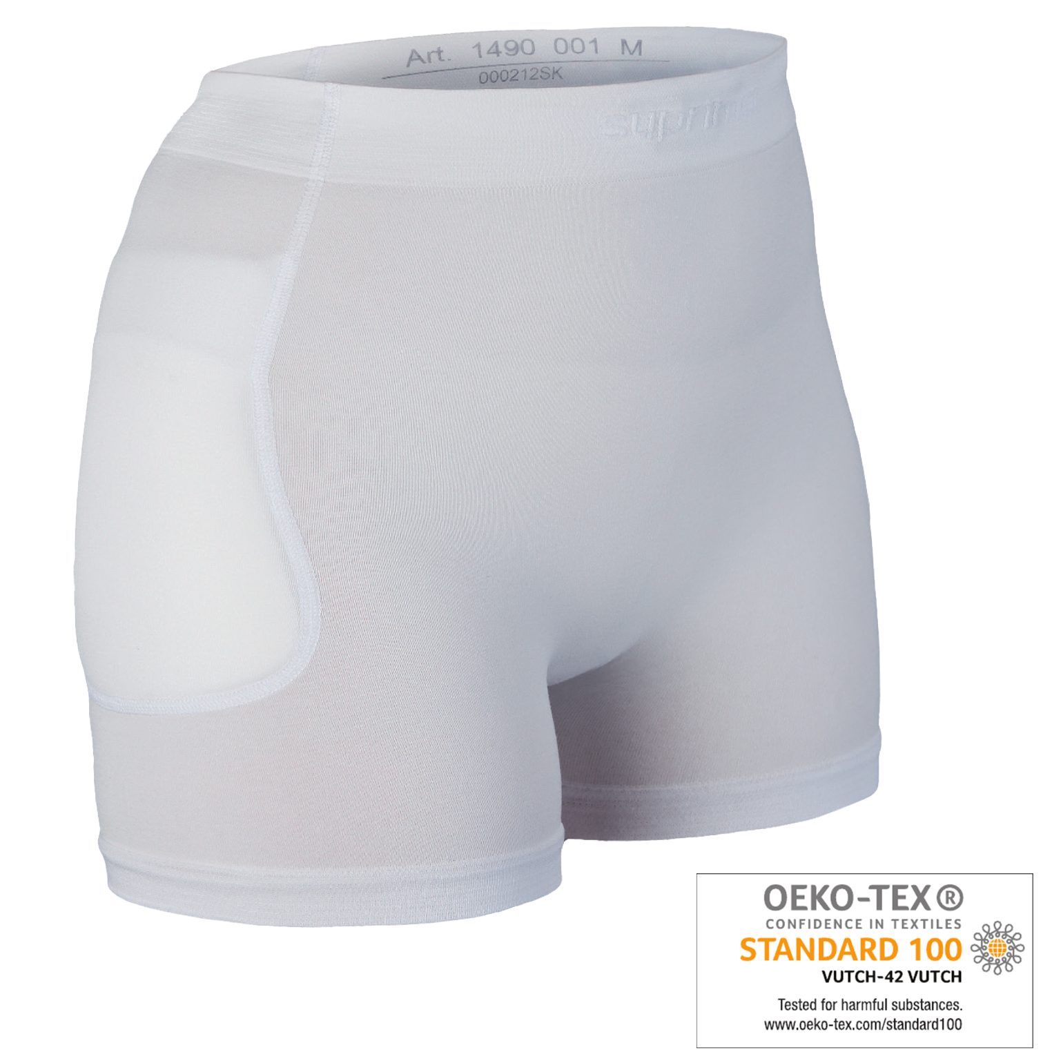 suprima Hüftschutz Hüftprotektor-Slip mit integrierten Protektoren (Set, 1-tlg), eingenähte Protektoren