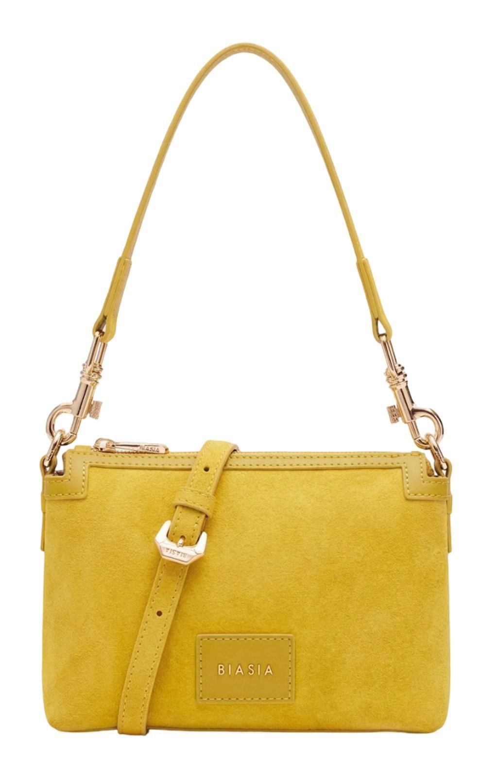 BIASIA Umhängetasche Crossbody Bag, aus echtem Leder