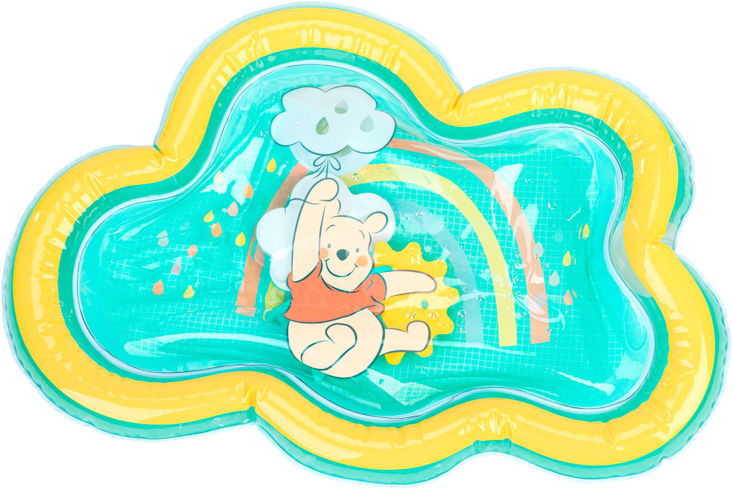 Bright Starts Spielmatte Winnie the Pooh Once Upon A Tummy Time Water Mat