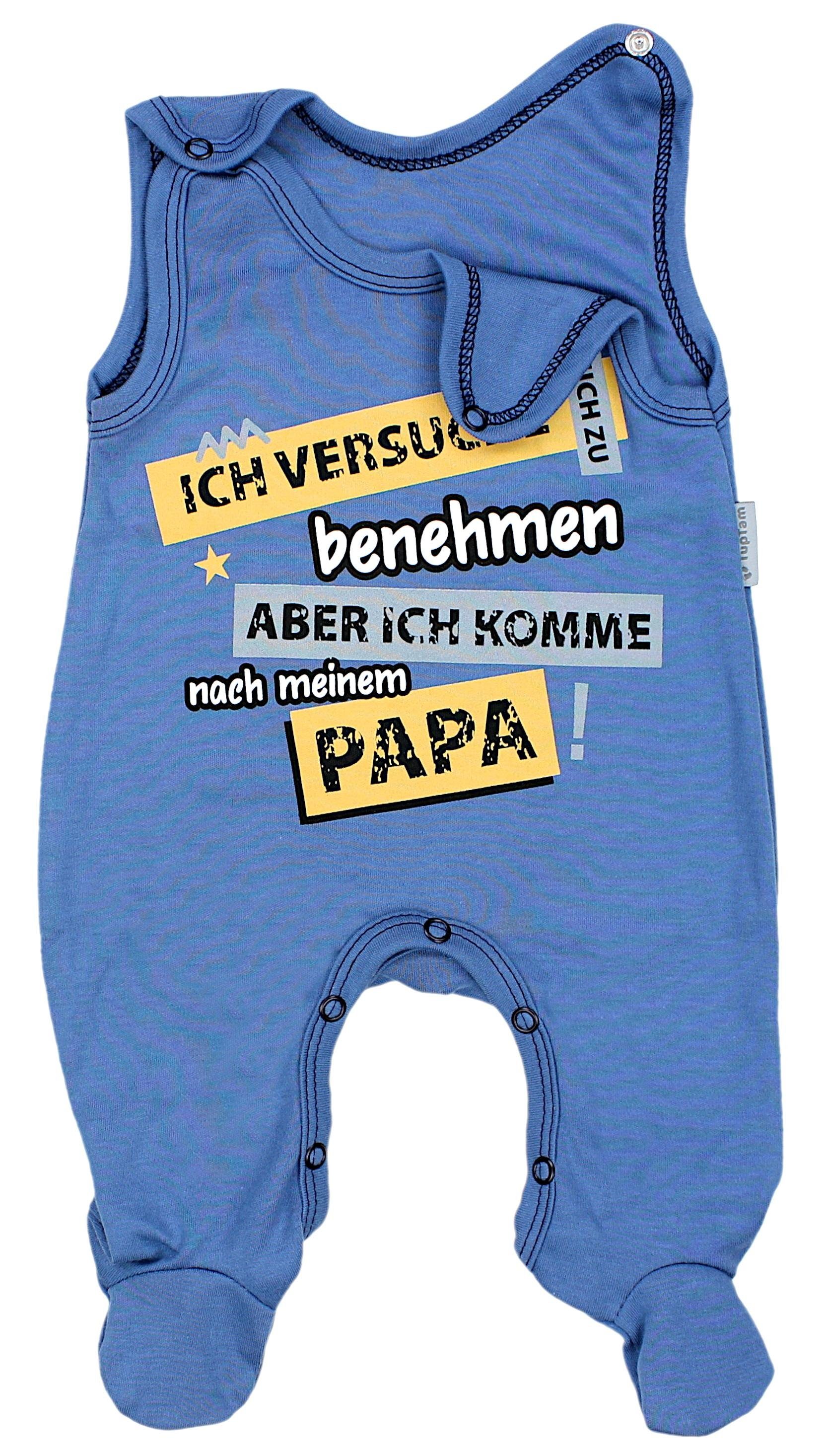 TupTam Strampler TupTam Unisex Baby Strampler mit Spruch I love Mum and Dad