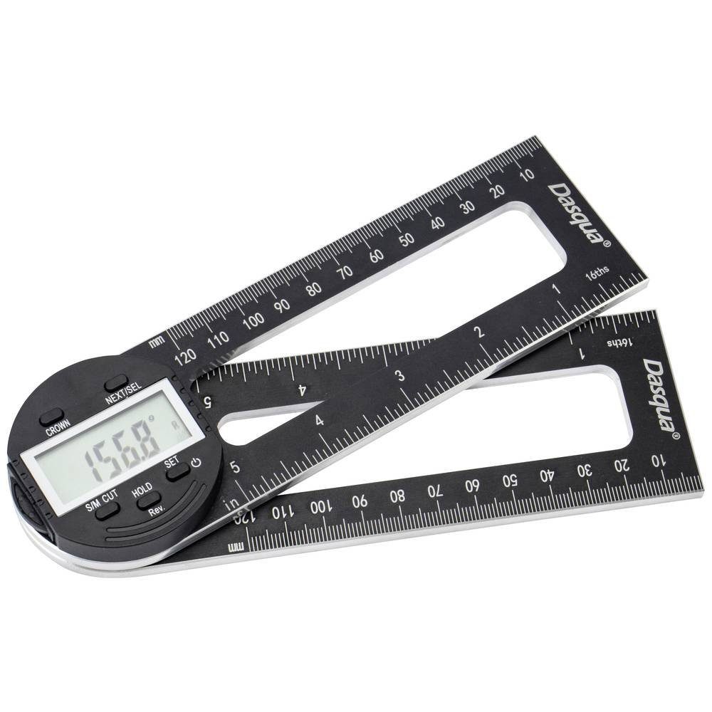 Dasqua Winkelmesser Digitaler Winkelmesser für Gehrungssägen 1804-6771