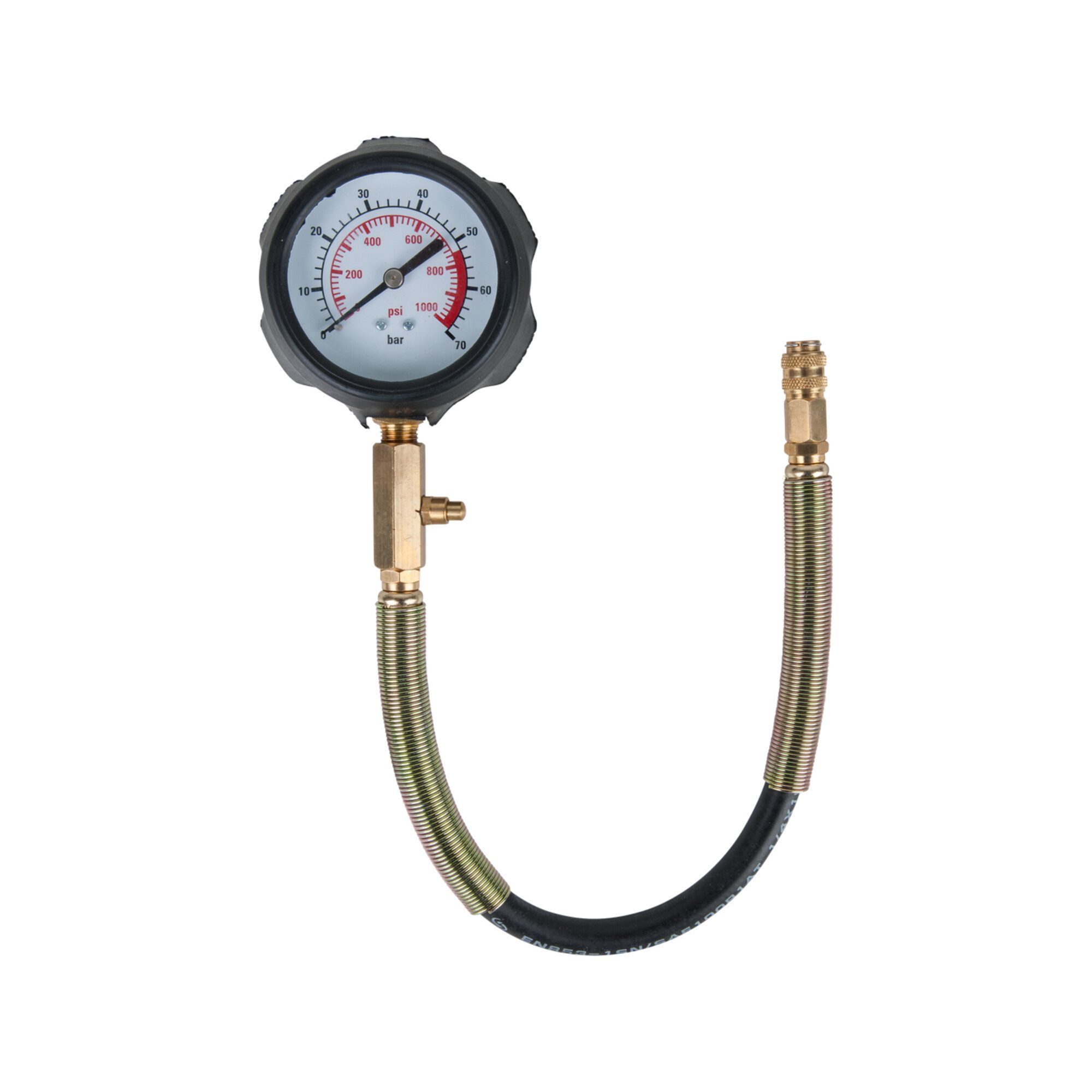 KS Tools Reifenfüllmessgerät KS Tools Manometer mit Schlauch, für 150.1680
